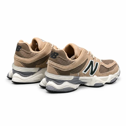 کفش کتانی مردانه مدل نیوبالانس 9060 کرم قهوه ای New Balance 9060