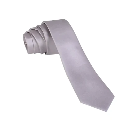 ست کراوات و دستمال جیب طوسی‌روشن 98140