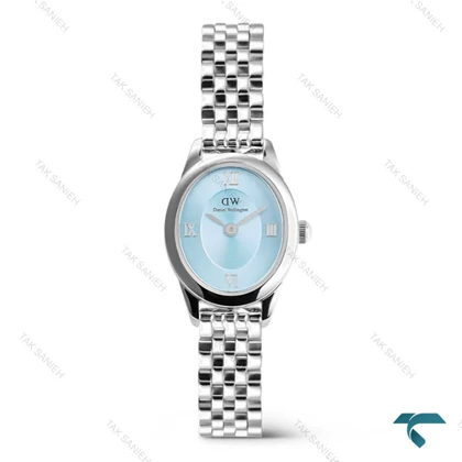 ساعت دنیل ولینگتون زنانه مینی Ophelia سیلور صفحه آبی DW-7691-L