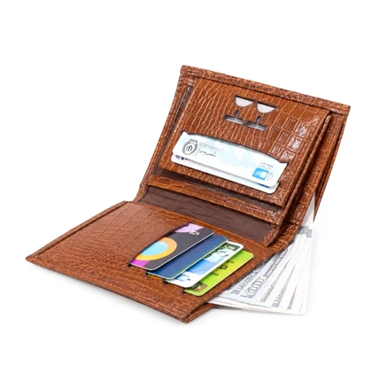 کیف پول چرم طبیعی مدل ونتو