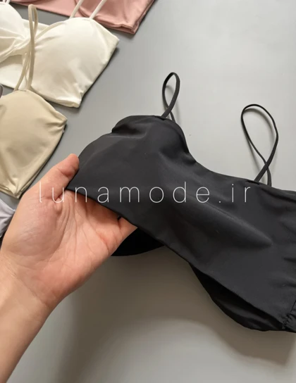 نیم‌تنه زنانه لیزری پاپیونی