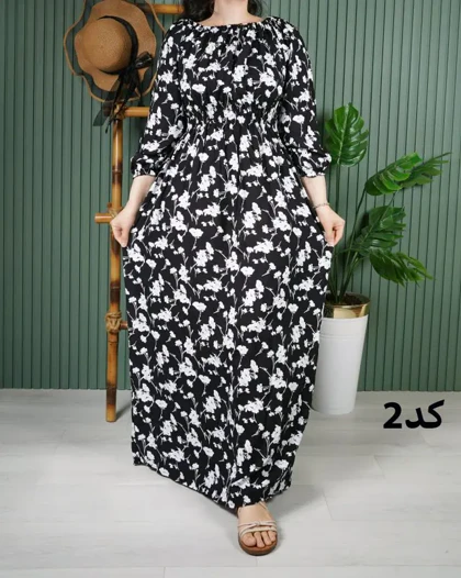 پیراهن ساحلی نخی خارجی U7589