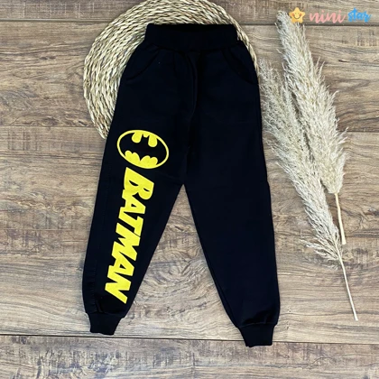 ست سه تکه سویشرت و تیشرت و شلوار BATMAN قرمز