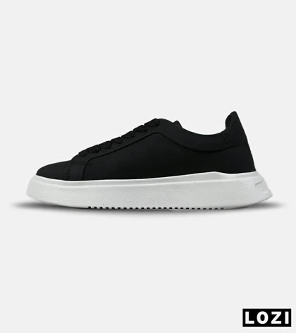 کفش کتانی کژوال مردانه مشکی PULL&BEAR مدل 7630