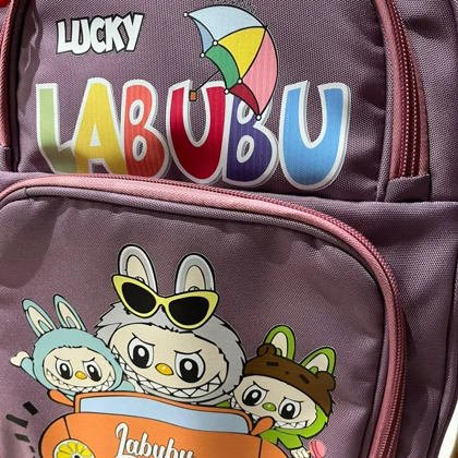کوله پشتی مدرسه ای لابوبو Labubu-lucky