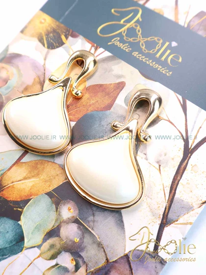 گوشواره زنانه طرح قطره کد E1111