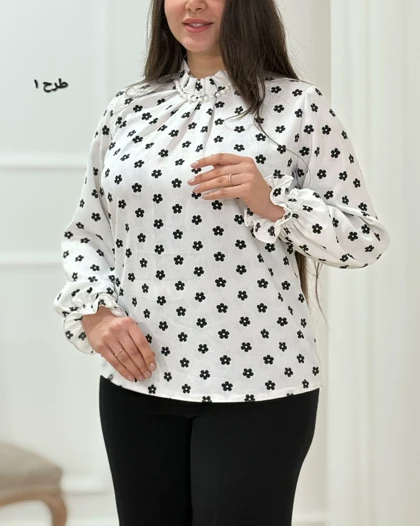 شومیز زنانه لبخند کد محصول 1612