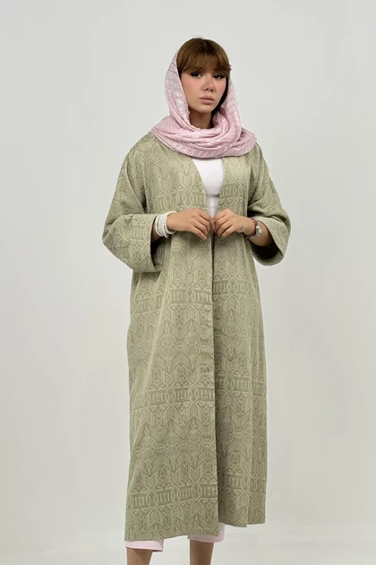 مانتو ردا ژاکارد پنبه حورا
