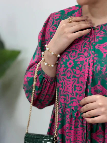 پیراهن بلند الین(ایراددار)