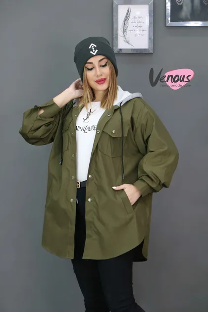 سویشرت مموری کلاهدار