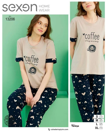 تیشرت و شلوار زنانه سکسن