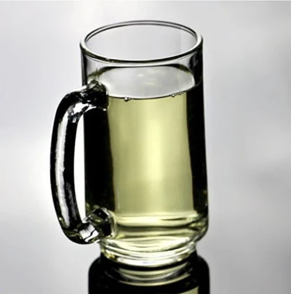 لیوان دسته دار شفاف