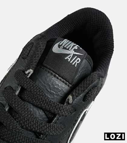 کفش کتانی بزرگ پا مشکی NIKE AIR FORCE مدل 7659