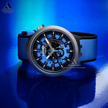 ساعت سواچ آبی Swatch SB07S106
