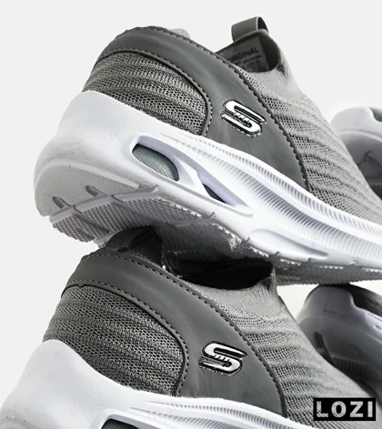 کفش کتانی طبی ورزشی خاکستری SKECHERS GoWalk 5 V2