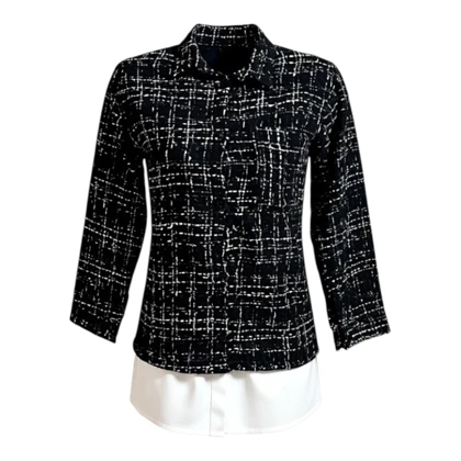 تونیک آستین بلند دخترانه مدل PJ1424