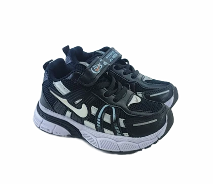 کفش اسپرت بچگانه برند نایکی nike مدل وی تو کی V2K مشکی سفید کد 620