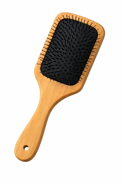 شانه چوبی بزرگ مدل بامبو