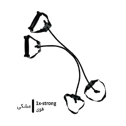کش ورزشی رادیس فیت مدل ضربدری X String مشکی