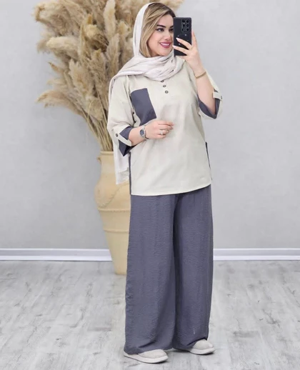 ست تابستانه لینن ترانه