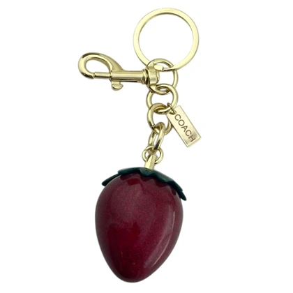 آویز کیف طرح توت فرنگی، اکسسوری شیک و فانتزی