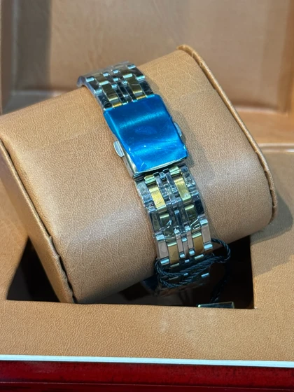 ساعت استیل طرح سیتیزن مردانه نقره ای طلایی