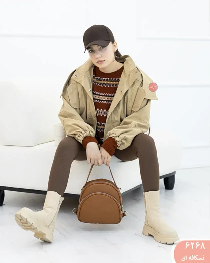 بارانی کلاهدار ایوا 6268