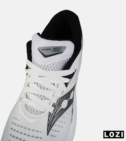کفش کتانی سفید خاکستری Saucony Ride Review v.2 مدل 8784