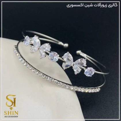 بنگل نگینی زنانه کد bnz03