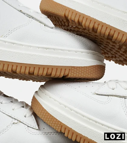 کفش مردانه و زنانه سفید سبز مشکی NIKE AirForce 3Pips مدل 7424