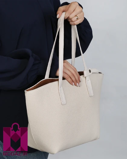کیف زنانه چرم دانشجویی مدل قایقی زارا K101 ZARA