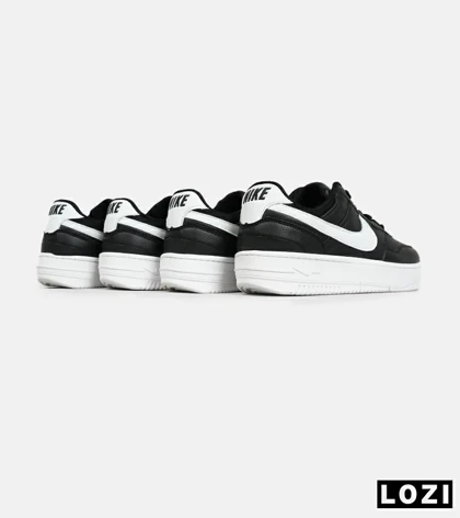 کفش کتانی بزرگ پا مشکی سفید نایک Nike Gama Force Sail مدل 6443