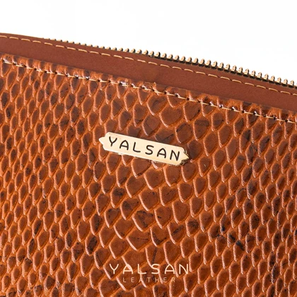کیف پول زنانه چرم یلسان مدل غزال کد 051-MRV