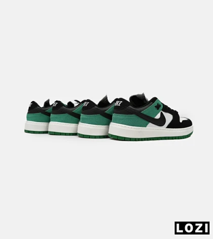 کفش کتانی مردانه مشکی سفید سبز نایک NIKE SB