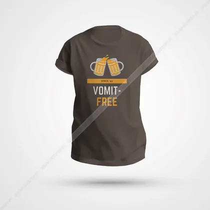 تیشرت Himym طرح Vomit Free