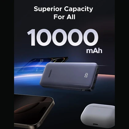 پاور بانک 10000 یوگرین UGREEN مدل PB535 55994 توان 30 وات