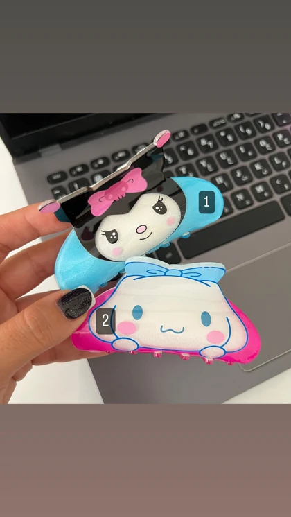 کلیپس انیمه ای وارداتی ( 8cm ) 💞😈