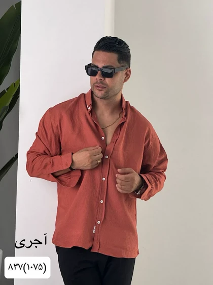 پیراهن مردانه لینن1070mc