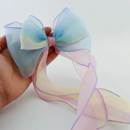 گیره مو فرانسوی مدل پاپیون حریری