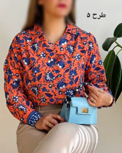 شومیز یقه هفت ناز