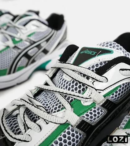 کفش کتانی بزرگ پا خاکستری مشکی سبز ASICS GT 2130
