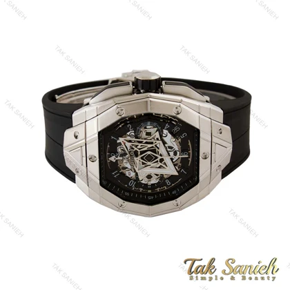 ساعت هابلوت کهکشانی مردانه مستطیلی سیلور Hublot-5366-G