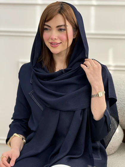 شال نخی ساده درختی