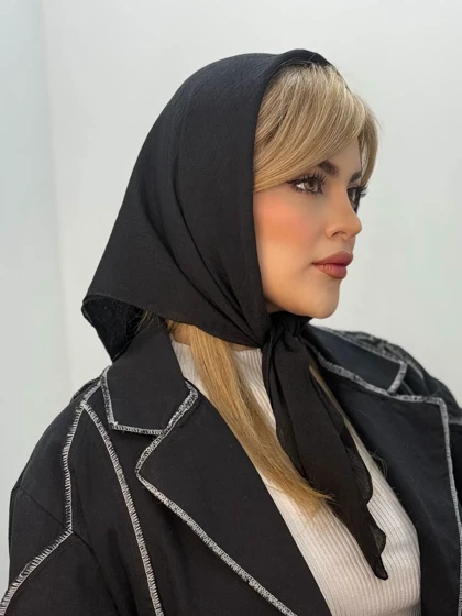 مینی اسکارف نخی