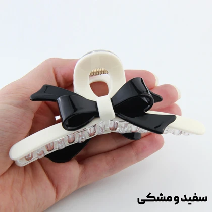 کلیپس دخترانه مدل پاپیون دنباله دار بزرگ