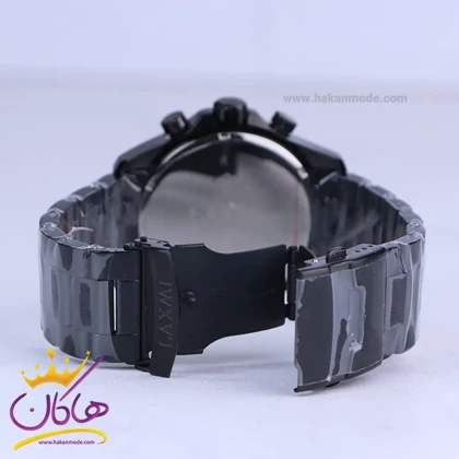 ساعت مچی لاکسمی مردانه فلزی مشکی کرنوگراف 8115/9