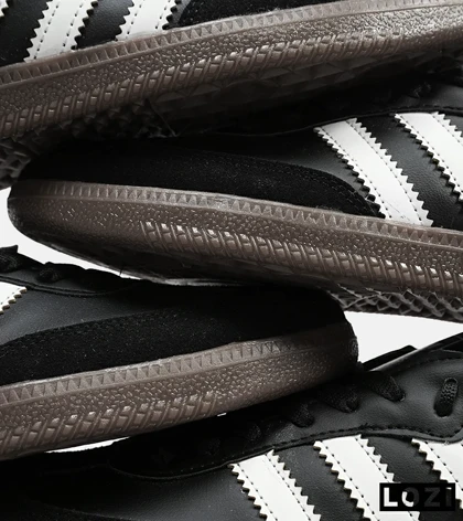 کفش کتانی مردانه و زنانه مشکی قهوه ای ADIDAS Samba مدل 4234