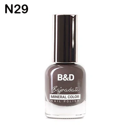 لاک ناخن بی اند دی B&D ساده سری N