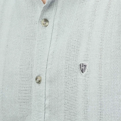 پیراهن آستین بلند کنفی مردانه مدل 61011039