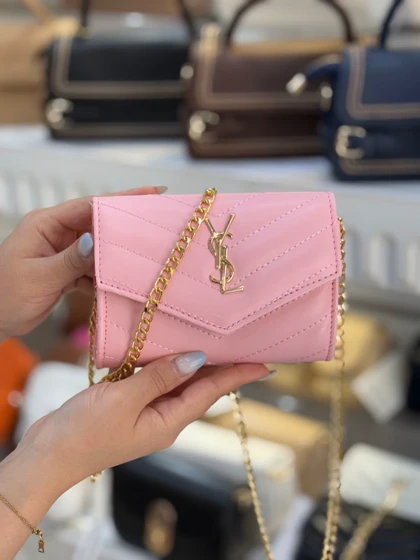 کیف پاسپورتی دخترانه ysl مدل ریحانا